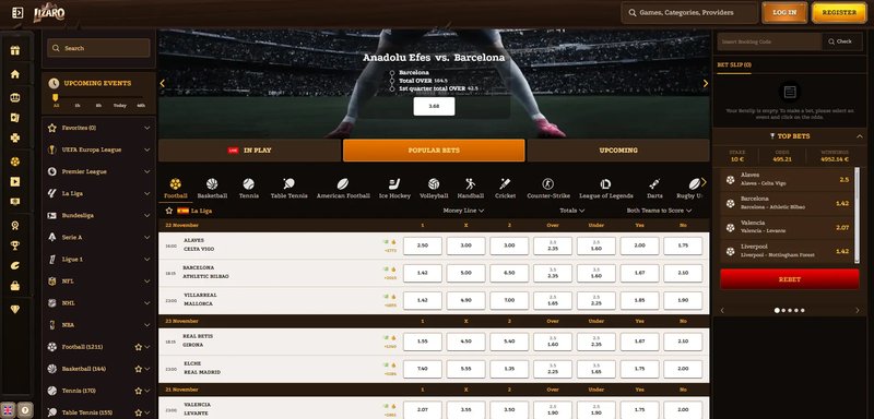 Lizaro online casino, casino lizaro